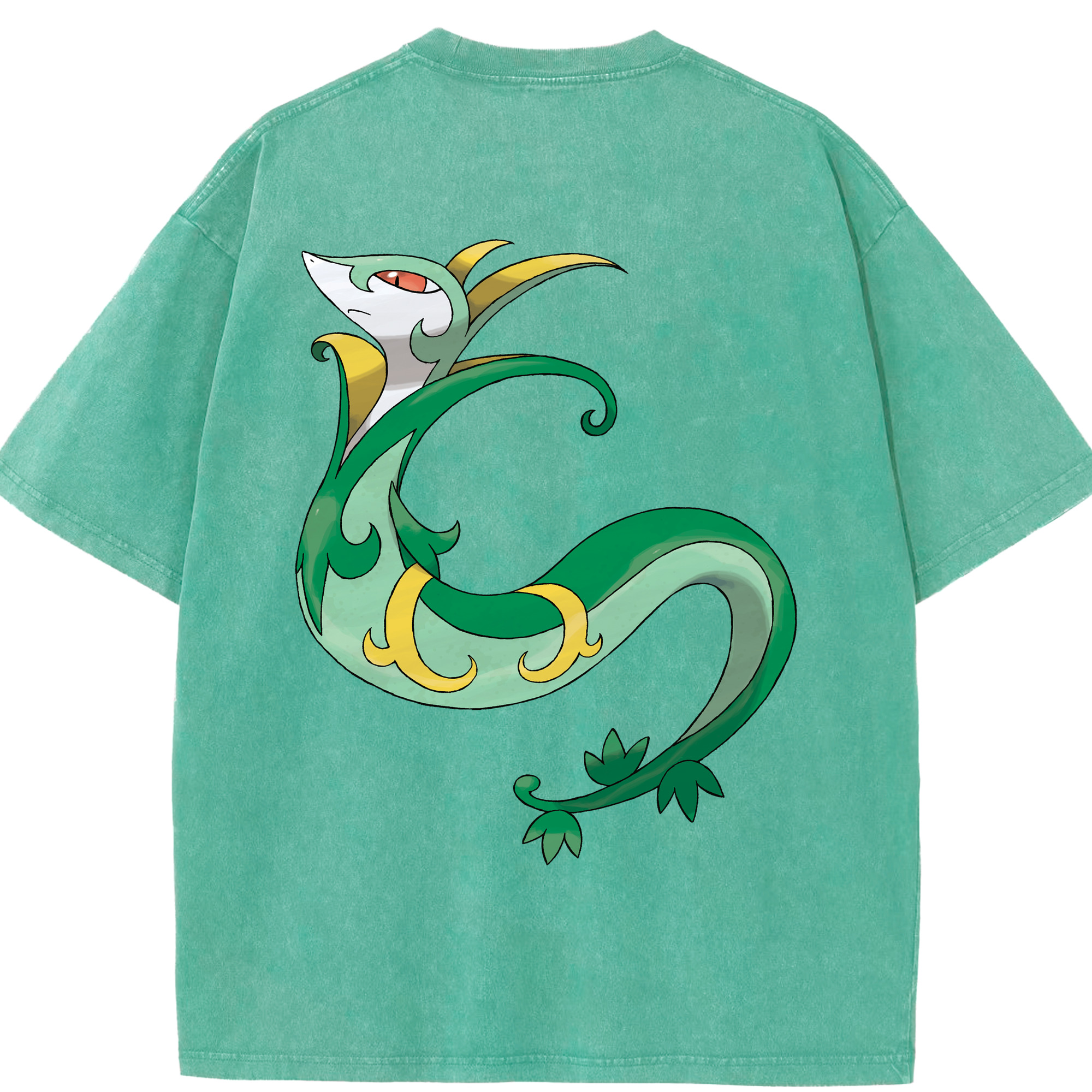 （画像用） ポケットモンスター Pokémon 綿100% ヴィンテージ風 半袖Tシャツ（背面プリント）